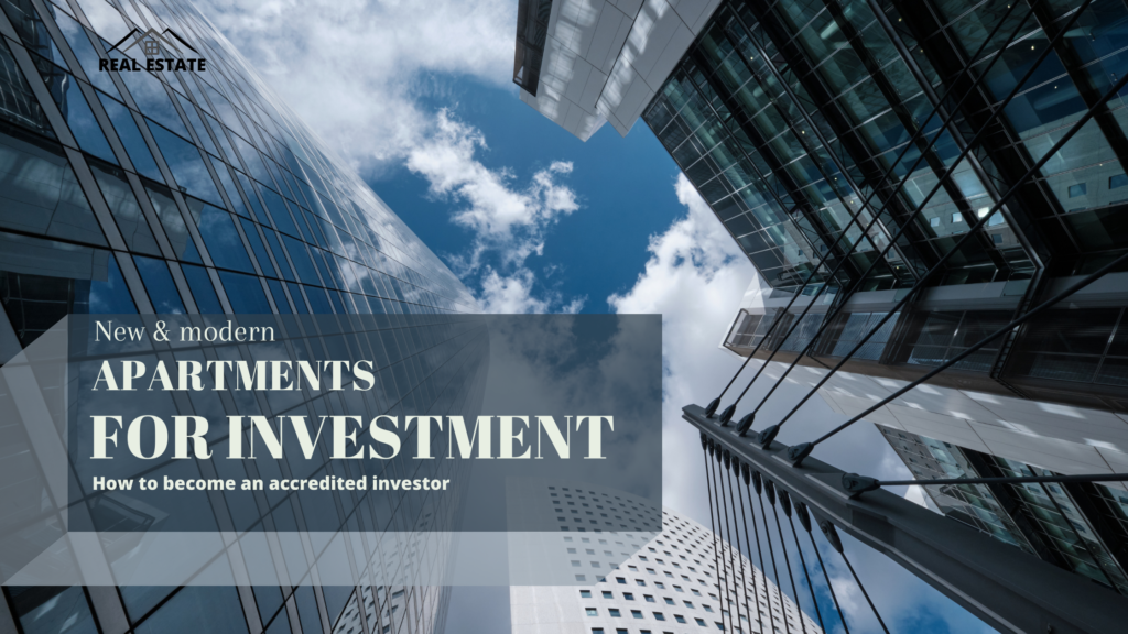 Investing in Apartment Buildings How to an accredited investor